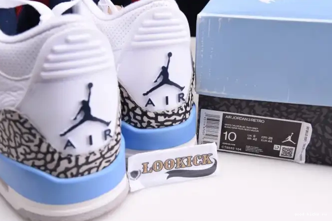 Air 3 Jordan UNC CT8532-104 0522